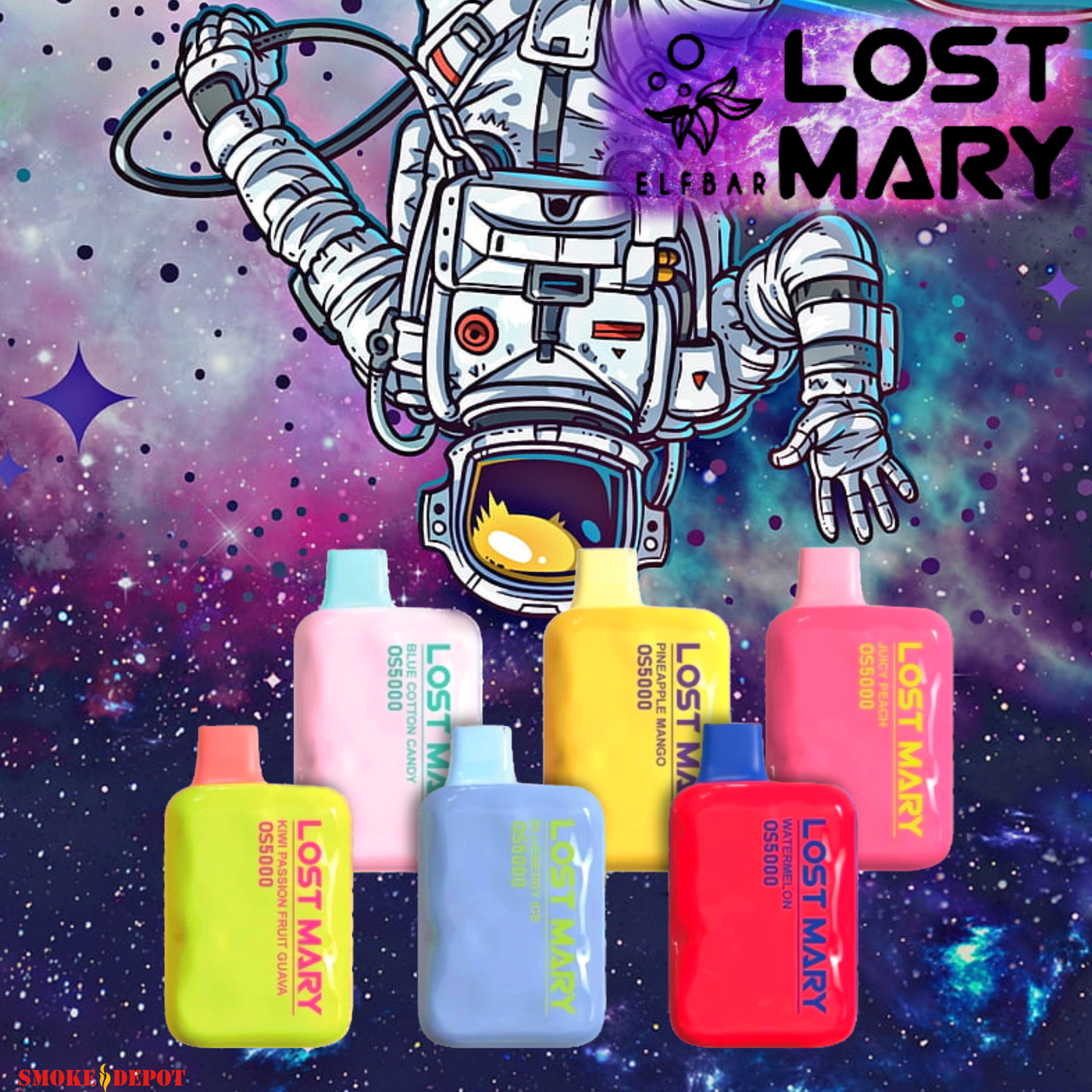 ELF BAR Lost Mary OS5000 Rechargeable Disposable [5000]